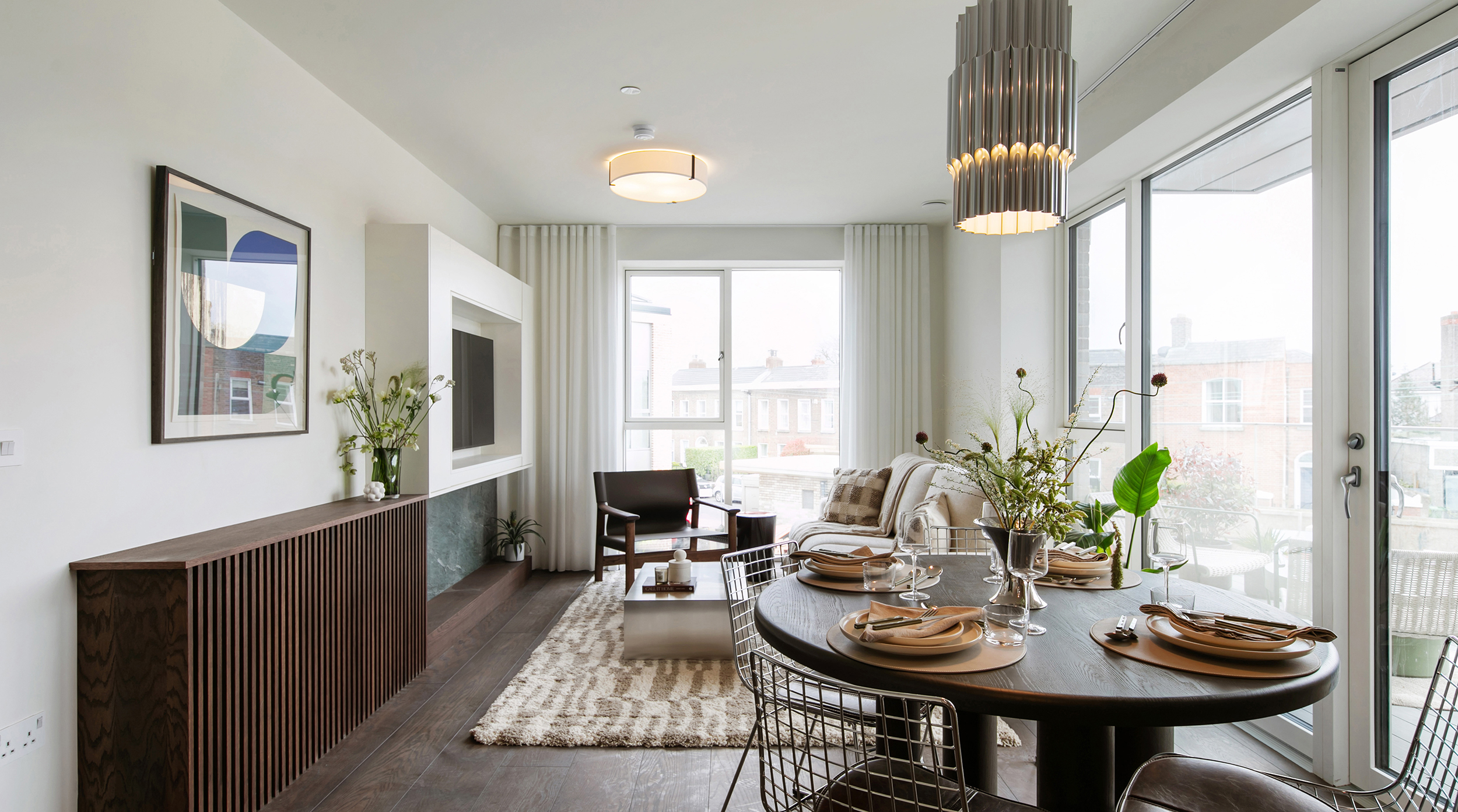 1 Bed Apartment Living Room