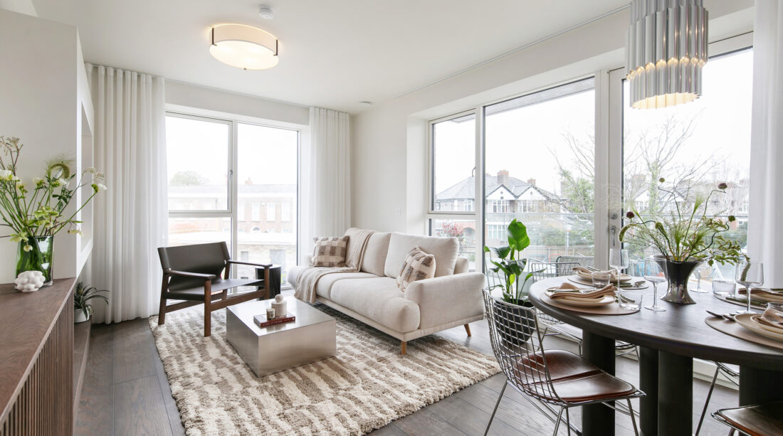 1 Bed Apartment Living Room
