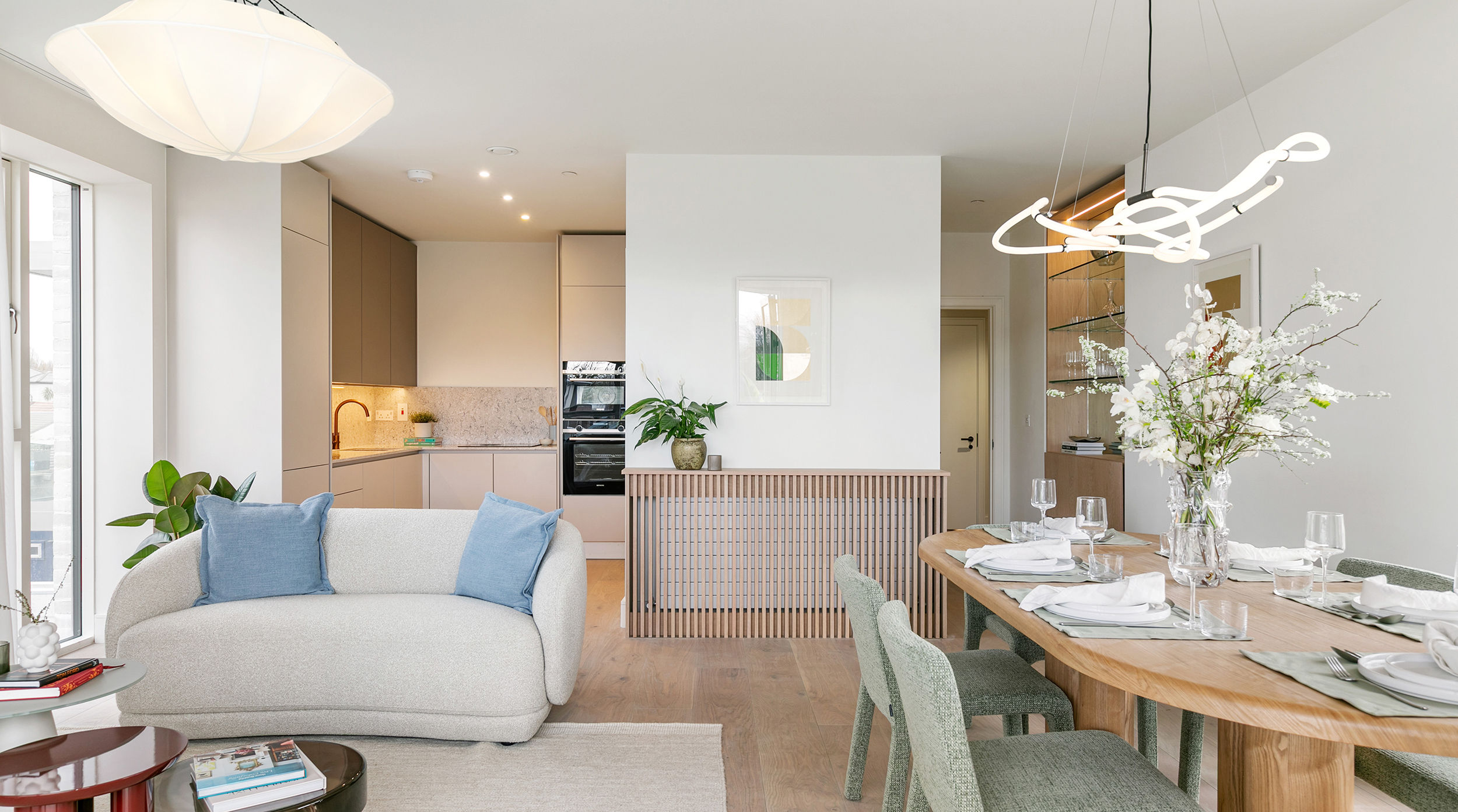 2 Bed Apartment Living Room