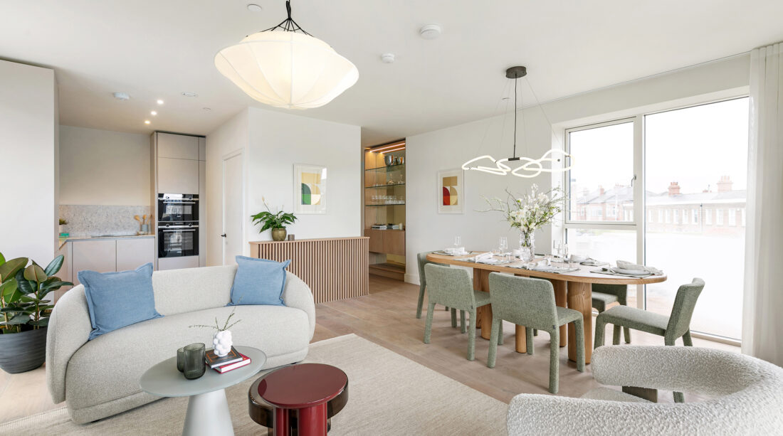 2 Bed Apartment Living Room
