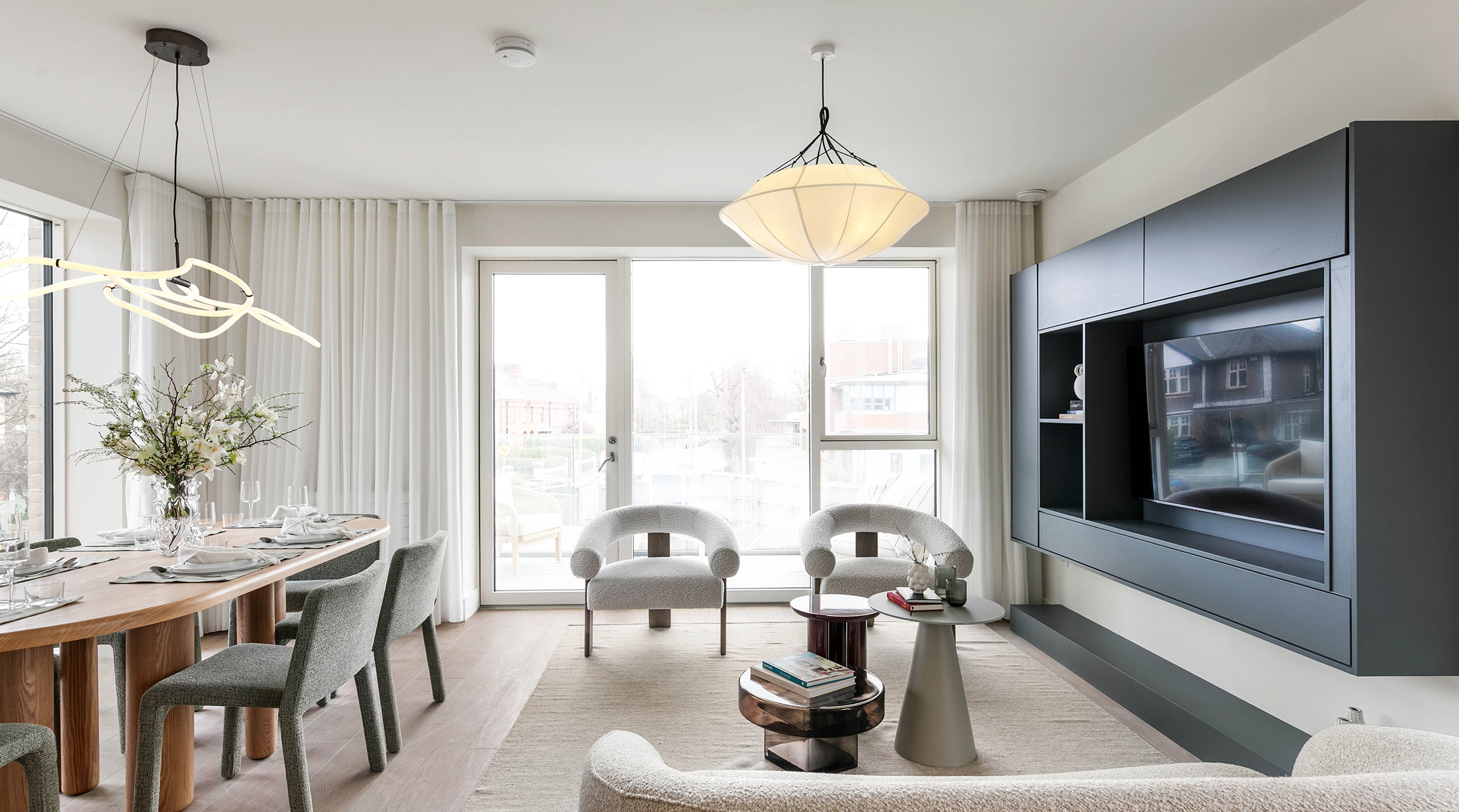 2 Bed Apartment Living Room